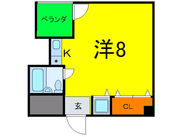 間取り図 パルティマルトヨ王子公園