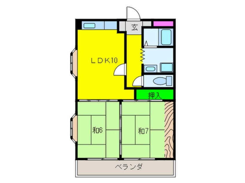 間取図 種村マンション３番館