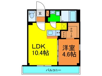 間取図 グランツ東香里園町