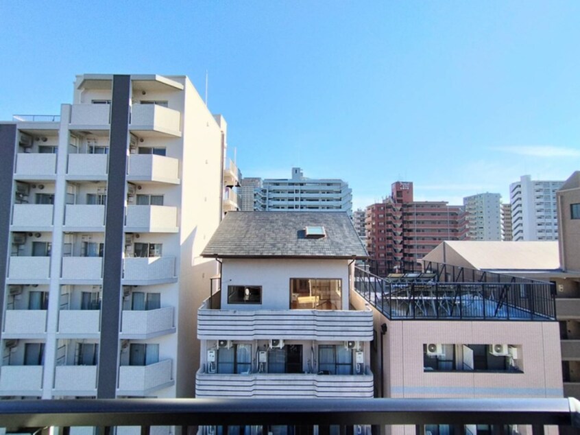 室内からの展望 ときわ筒井ハイツ（703）