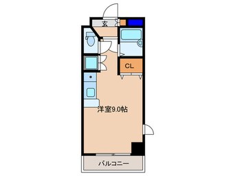 間取図 ｸﾞﾗﾝﾋﾟｱ扇町