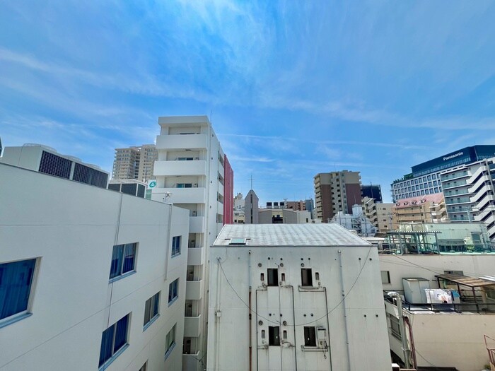 室内からの展望 ｸﾞﾗﾝﾋﾟｱ扇町