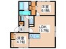 D-ROOM生野区巽東４丁目 2LDKの間取り