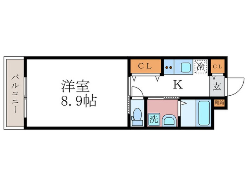 間取図 ＥＭＩＮＡＳ北白川