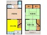 貸家（テラスハウス） 3DKの間取り