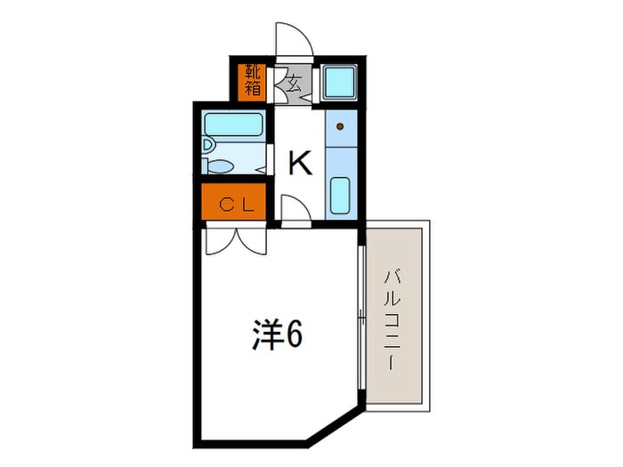 間取り図 ビ－ハイツ北野