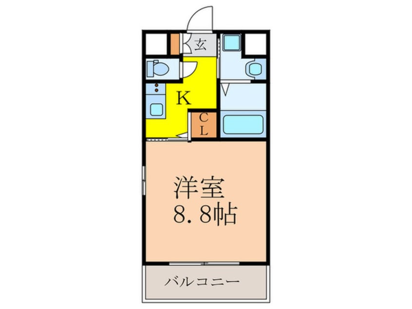 間取図 ヴェリテ新大阪イースト