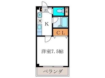 間取図 レスポワ－ル