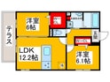 ポルトボヌールの間取図