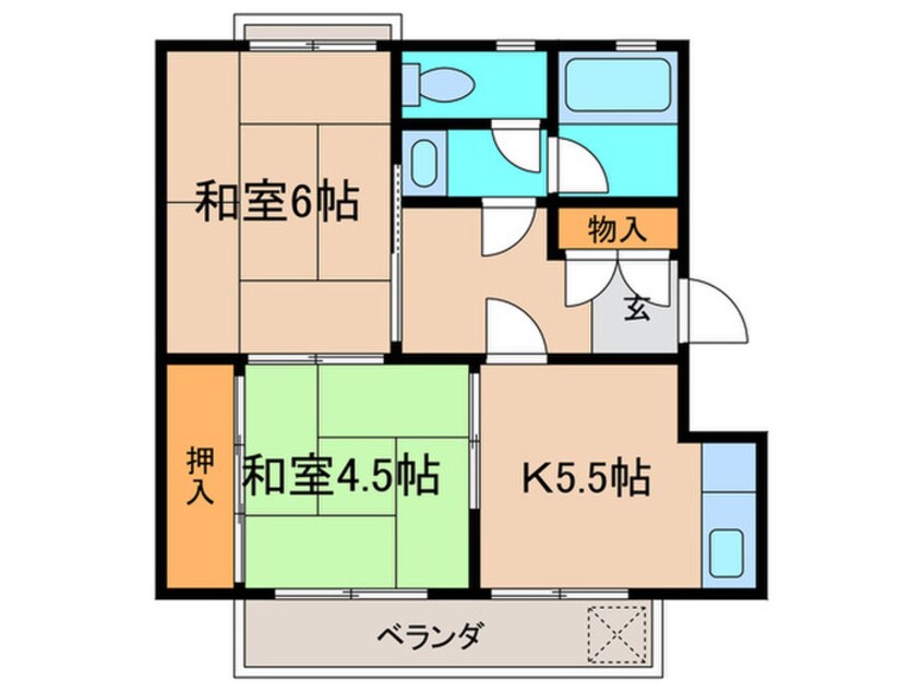 間取図 東陽マンション