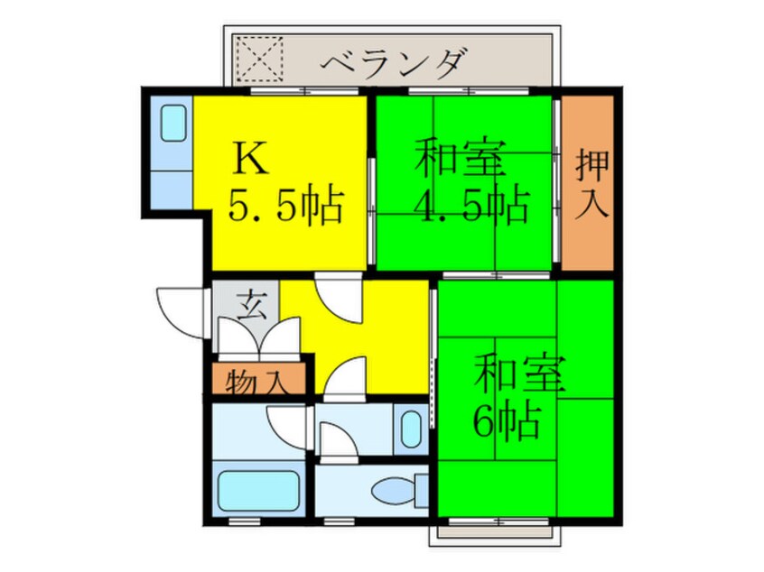 間取図 東陽マンション