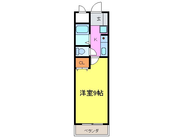 間取り図 グリ－ンパレス