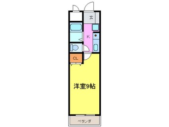 間取図 グリ－ンパレス