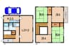 神戸市北区南五葉貸家 4LDKの間取り