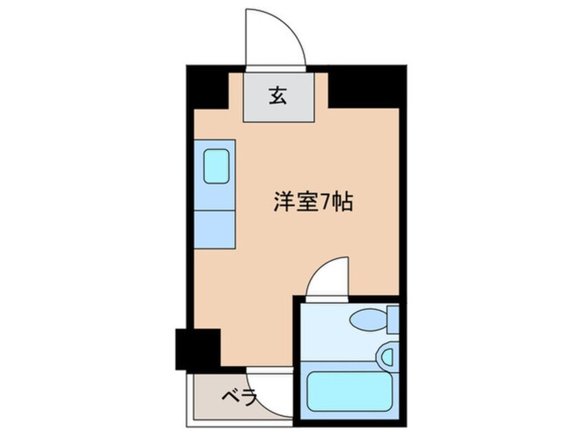 間取図 サンプラザ京橋