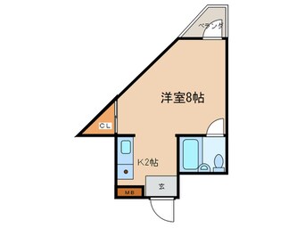 間取図 サンプラザ京橋