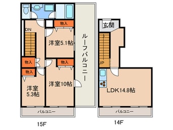 間取図 ノベラ海岸通