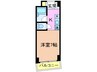 ノベラ海岸通 1Kの間取り