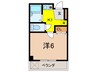 ＭＯＭＯ仁川 1Kの間取り