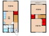 久代コート 3DKの間取り