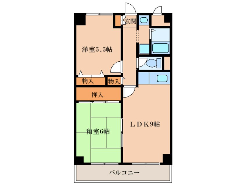 間取図 ハイマート宮山台