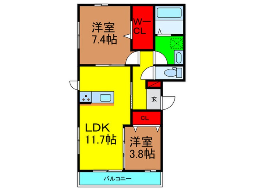 間取図 プリマヴェーラ