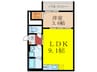 リュクスシティー永和 1LDKの間取り