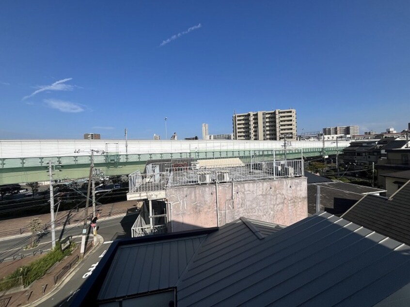 室内からの展望 エルベ太子橋