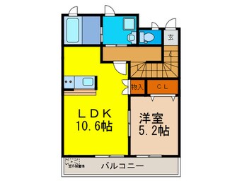 間取図 アムールスピカ