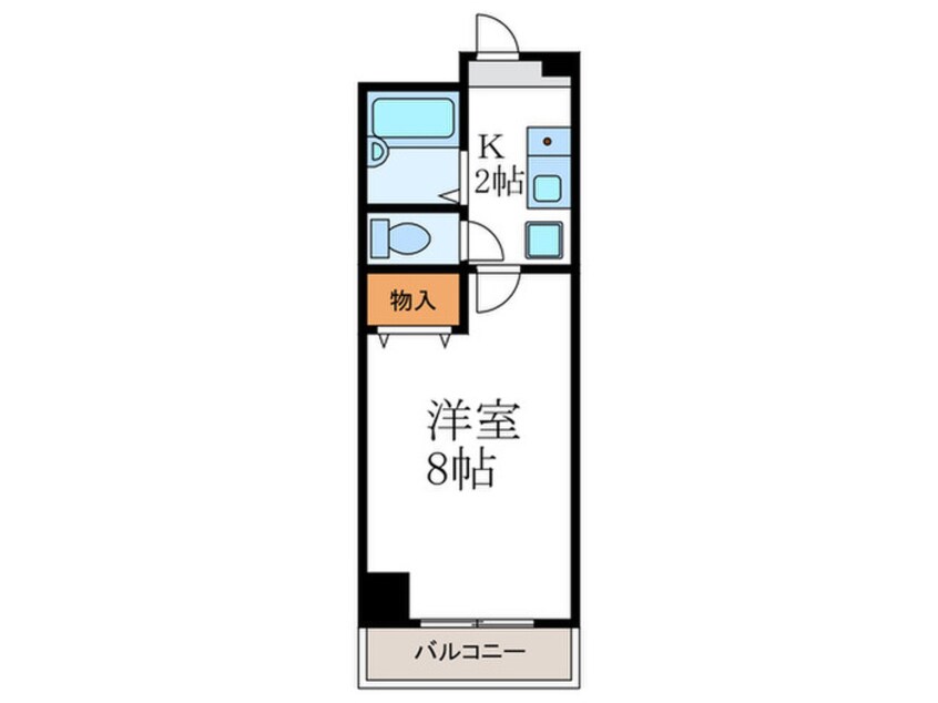 間取図 ア－ル河原町