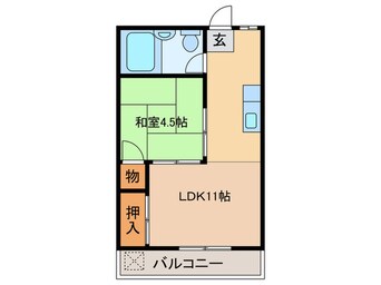 間取図 サンハイム北舞子