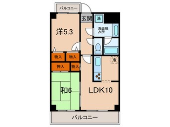 間取図 ロイヤル神戸池田広町