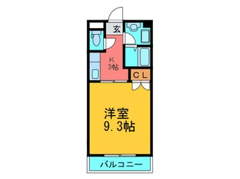 間取図 プレジ－ル今福鶴見