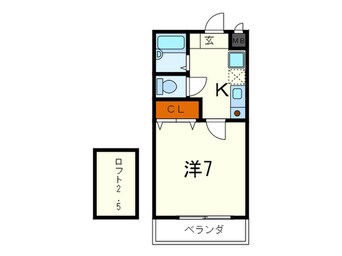間取図 メルベーユスズラン