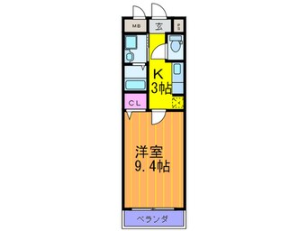 間取図 エレガント叶Ⅱ