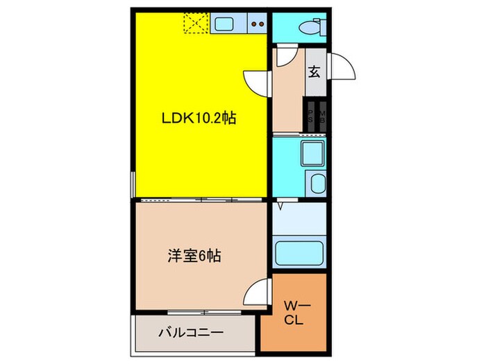 間取り図 フジパレス堺浅香Ⅱ番館