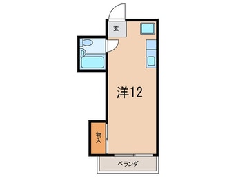 間取図 ドミトリー甲子園