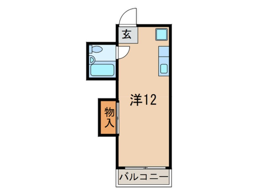 間取図 ドミトリー甲子園