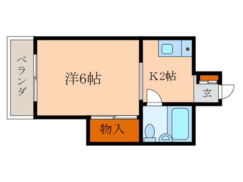 間取図 北白川ガーデンパレス