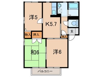 間取図 シ－サイドハイツＣ棟