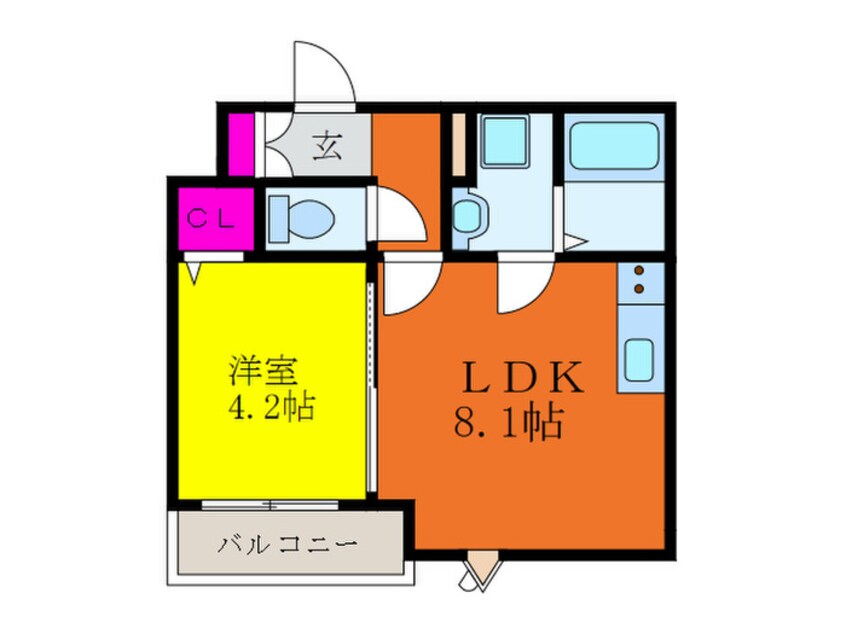 間取図 coco正雀