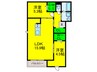 gemma garden 堺東 2LDKの間取り
