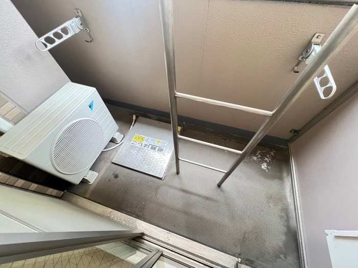 ベランダ・バルコニー プレサンス三宮東ｱﾙﾊﾞ-ﾅ(206)