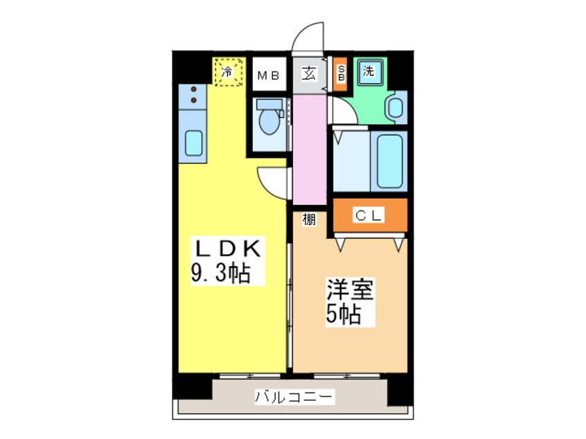 間取図 ウインズコート今福西