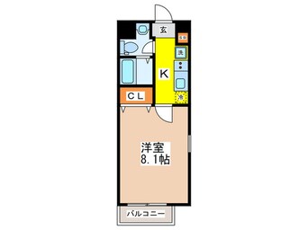 間取図 ウインズコート今福西