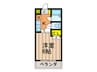 京阪錦マンション 1Kの間取り