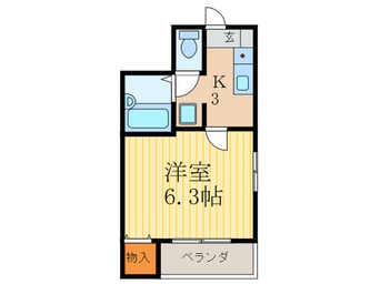間取図 西陣パークハイツ