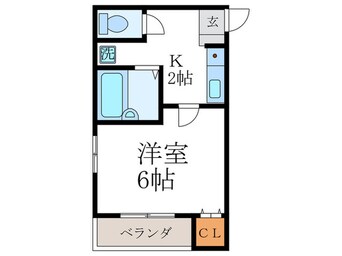 間取図 西陣パークハイツ
