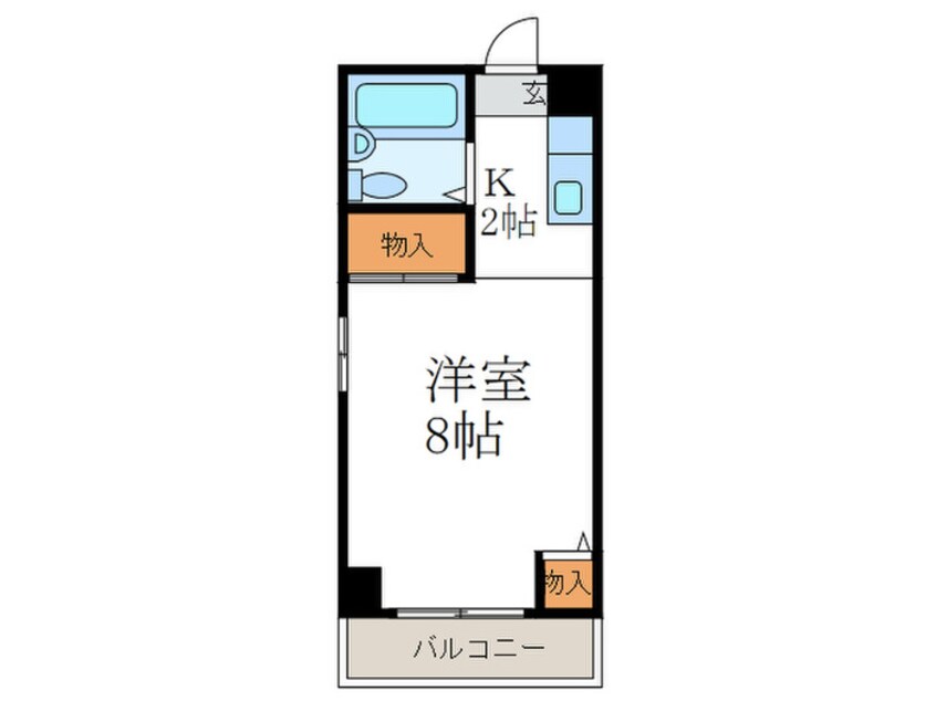 間取図 ＭＡＩＳＯＮ　ＢＬＡＮＣＨＥ