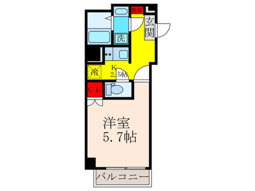 間取図 Chance八尾本町